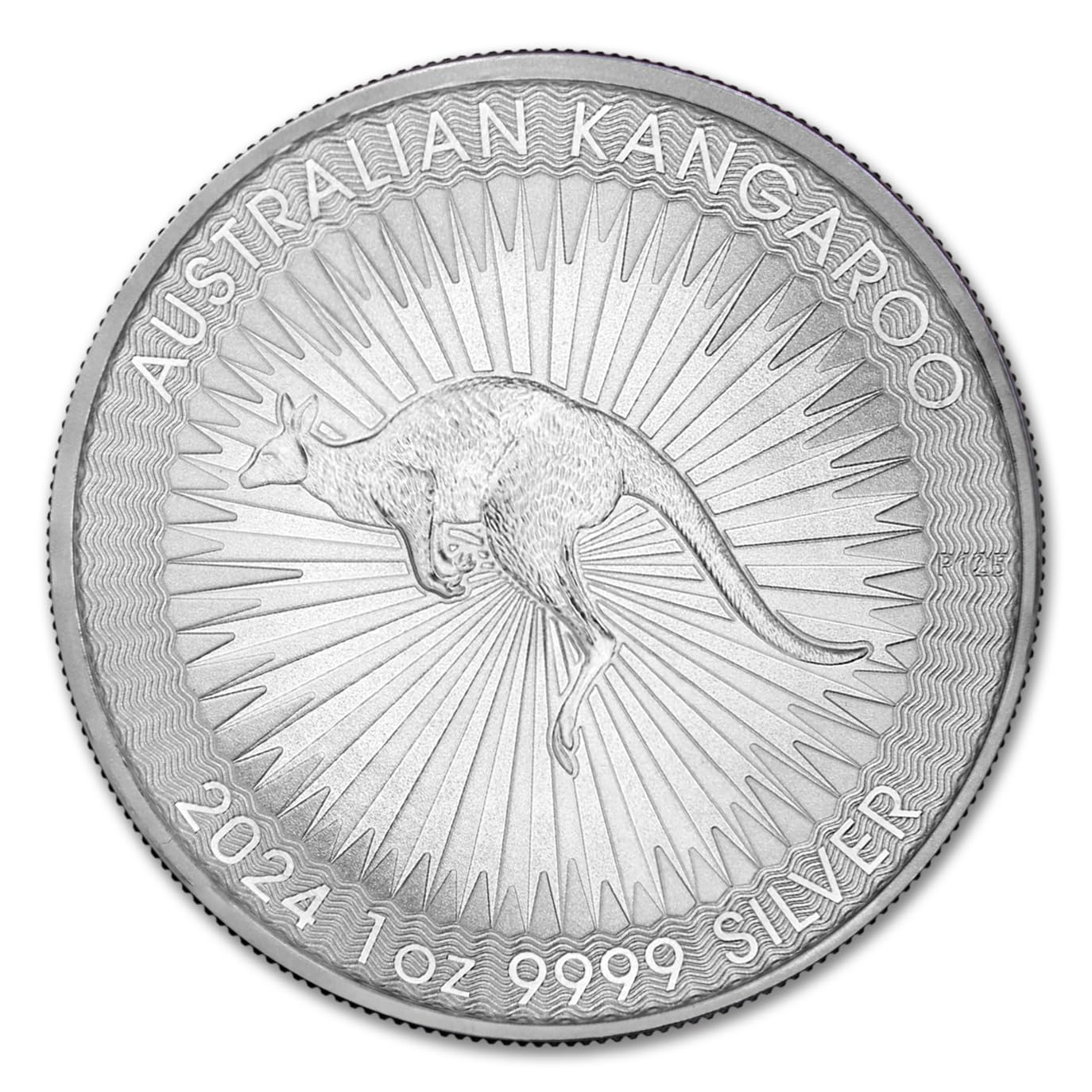 2024 P 1 oz Australian Silver Kangaroo Coin Brilliant Uncirculated with Certificate of Authenticity $1 Seller BU